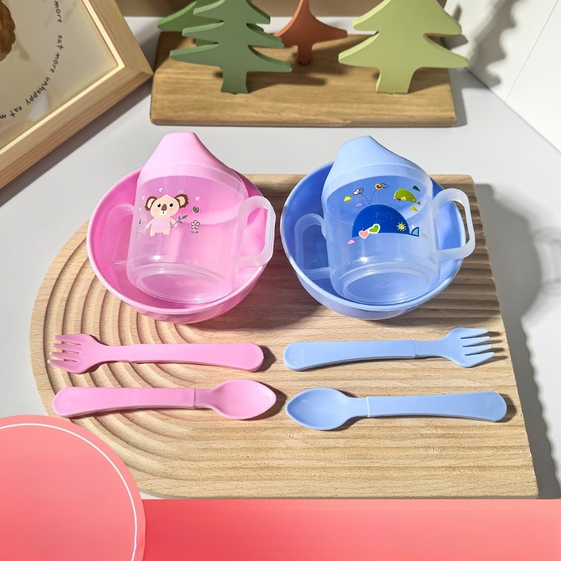 Baby Food Utensils - 4-delige set babyvoeding en voedingsgerei voor