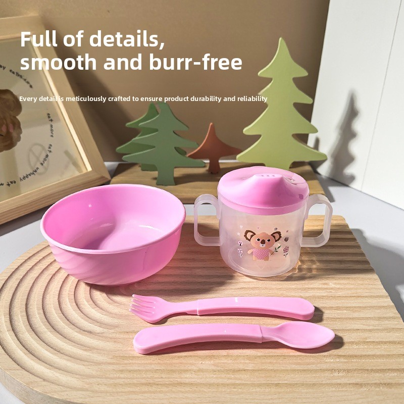 4-delige set babyvoeding en vo - Baby Food Utensils recensie en prijs