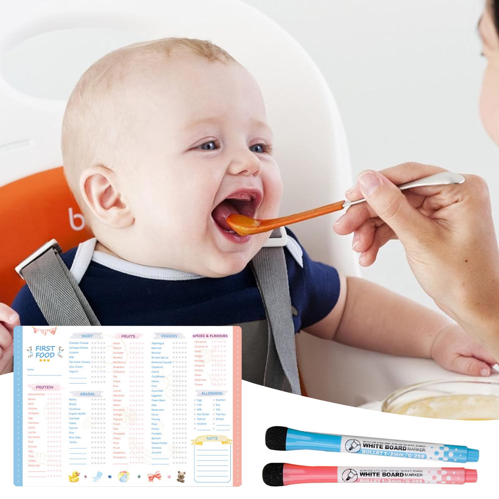 Baby First Foods checklist Mag - Baby Food Chart recensie en prijs