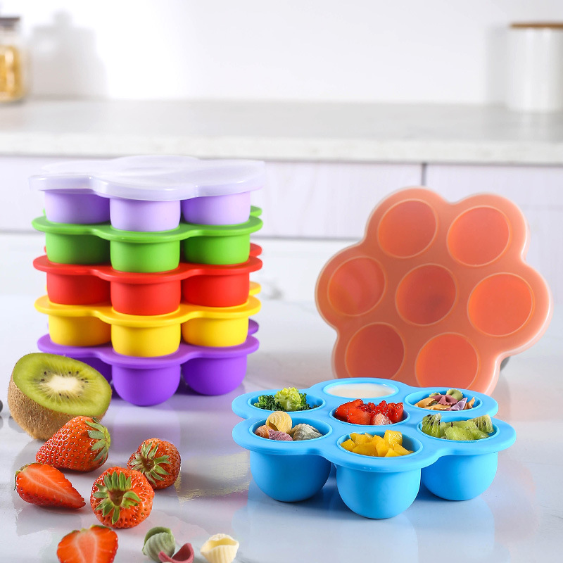 7-delige herbruikbare silicone - Baby Food Bites recensie en prijs
