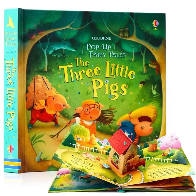 Usborne Pop-Up Drie Kleine Var - Baby Food Book recensie en prijs