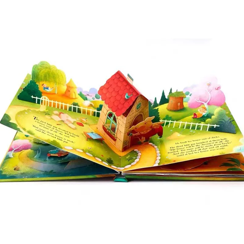 Usborne Pop-Up Drie Kleine Var - Baby Food Book recensie en prijs