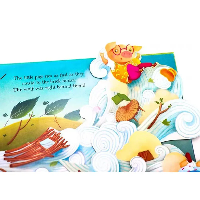 Usborne Pop-Up Drie Kleine Var - Baby Food Book recensie en prijs