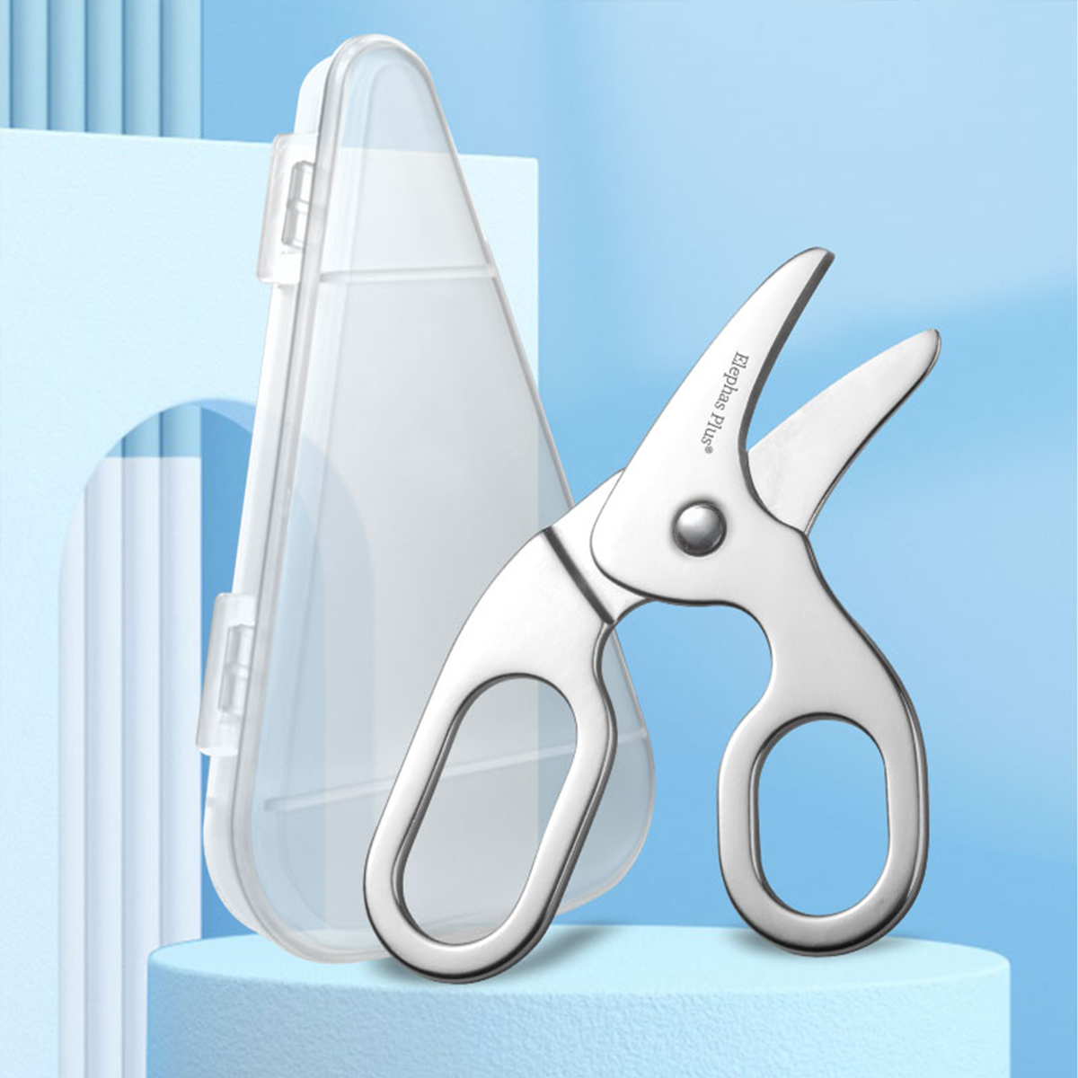 Veiligheidsschaar voor babyvoe - Baby Food Utensils recensie en prijs