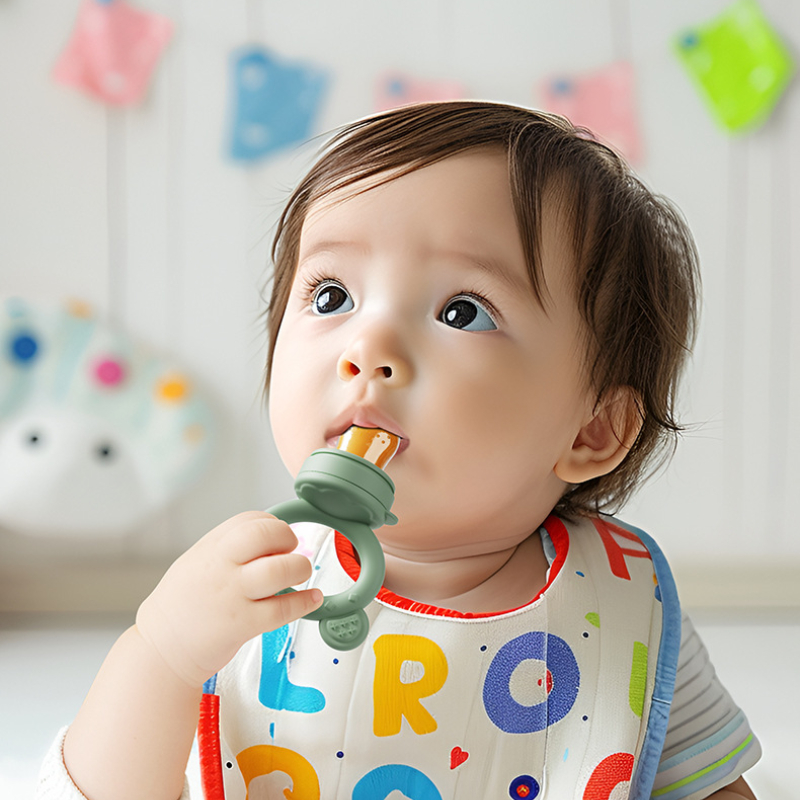 Babyfopspeen Fruit Feeder Met  - Baby Food Bites recensie en prijs