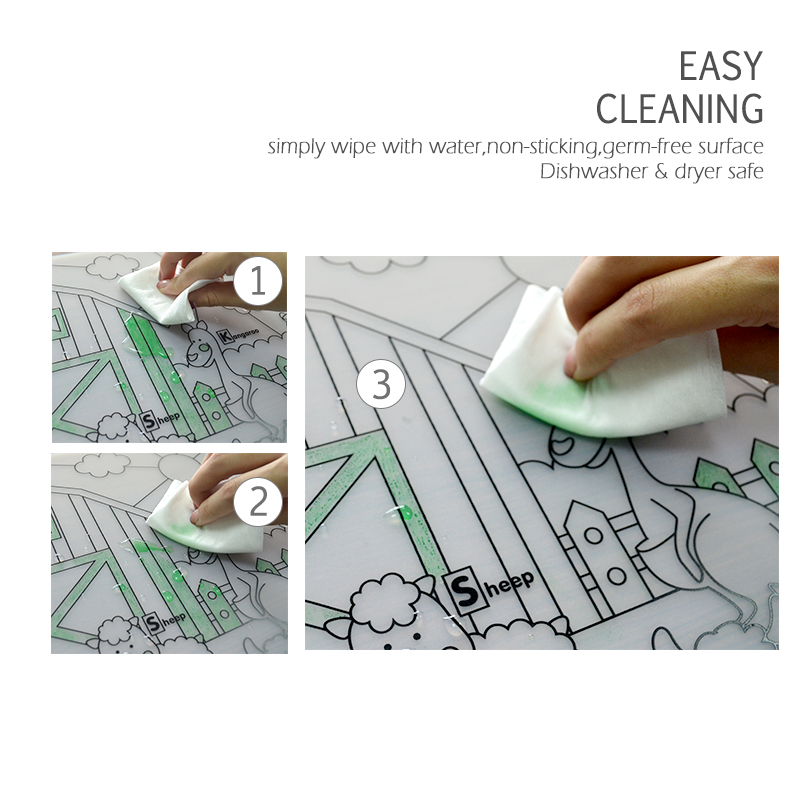 Silicone Baby Placemat 1Pc Bab - Baby Food Utensils recensie en prijs
