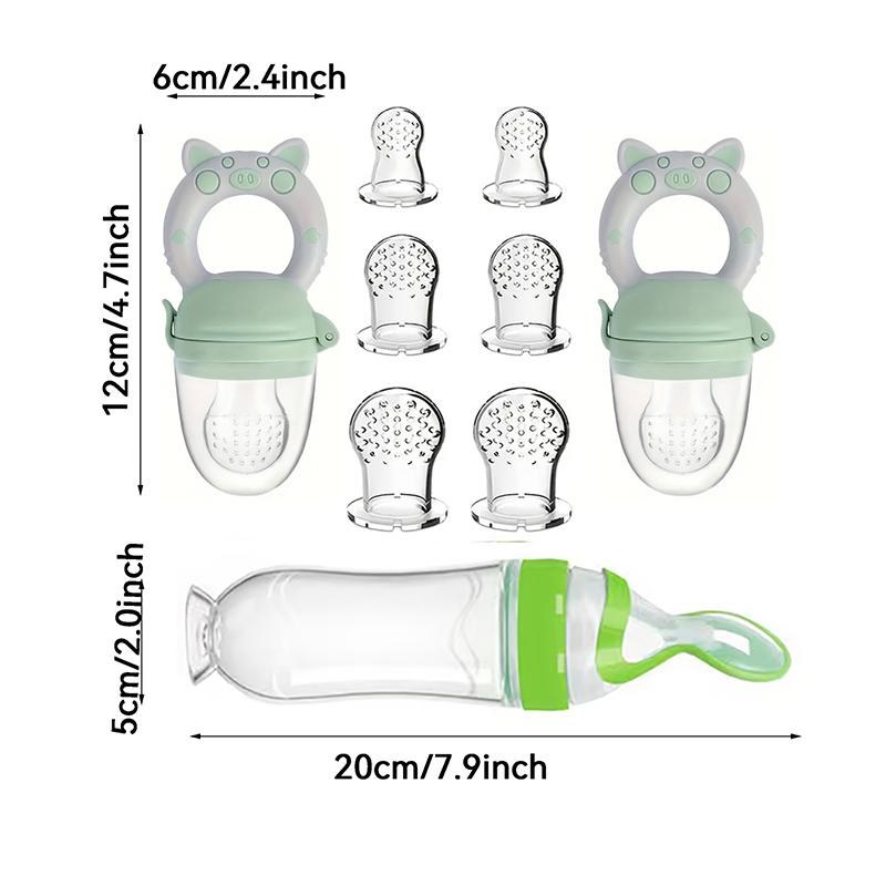 9 stuks voedingsbestek: 1 sili - Baby Food Utensils recensie en prijs