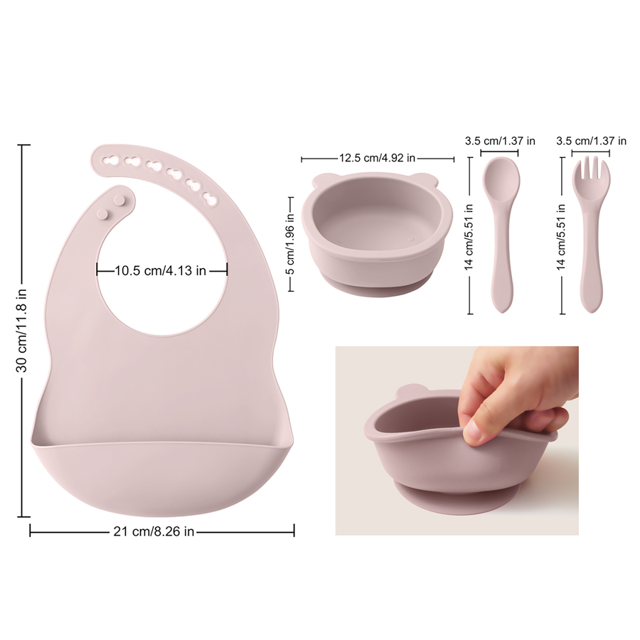 Groothandel Siliconen Kinderen - Baby Food Utensils recensie en prijs