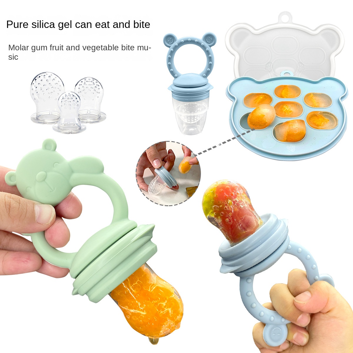 Food Grade Siliconen Baby Bijt - Baby Food Bites recensie en prijs