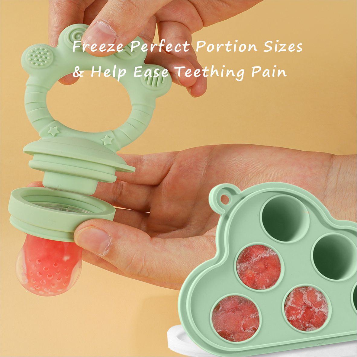Baby Fruit Food Feeder & Freez - Baby Food Chart recensie en prijs